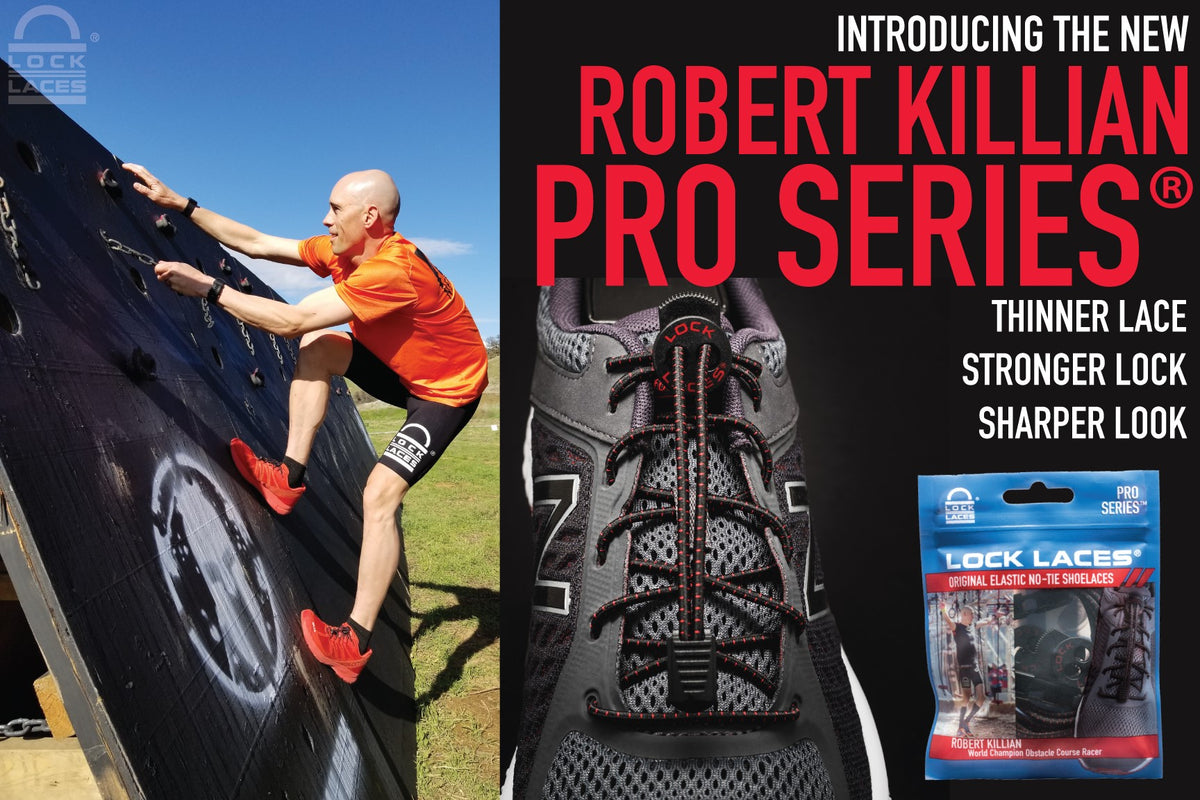 Lock Laces® Introduces its first Lock Laces® Pro Series® edition featuring Robert Killian