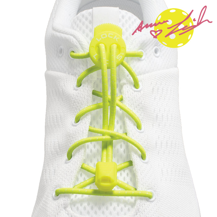 Xpand Laces No-Tie Quick-Release One Size Elastic Shoelaces - Glow in The Dark